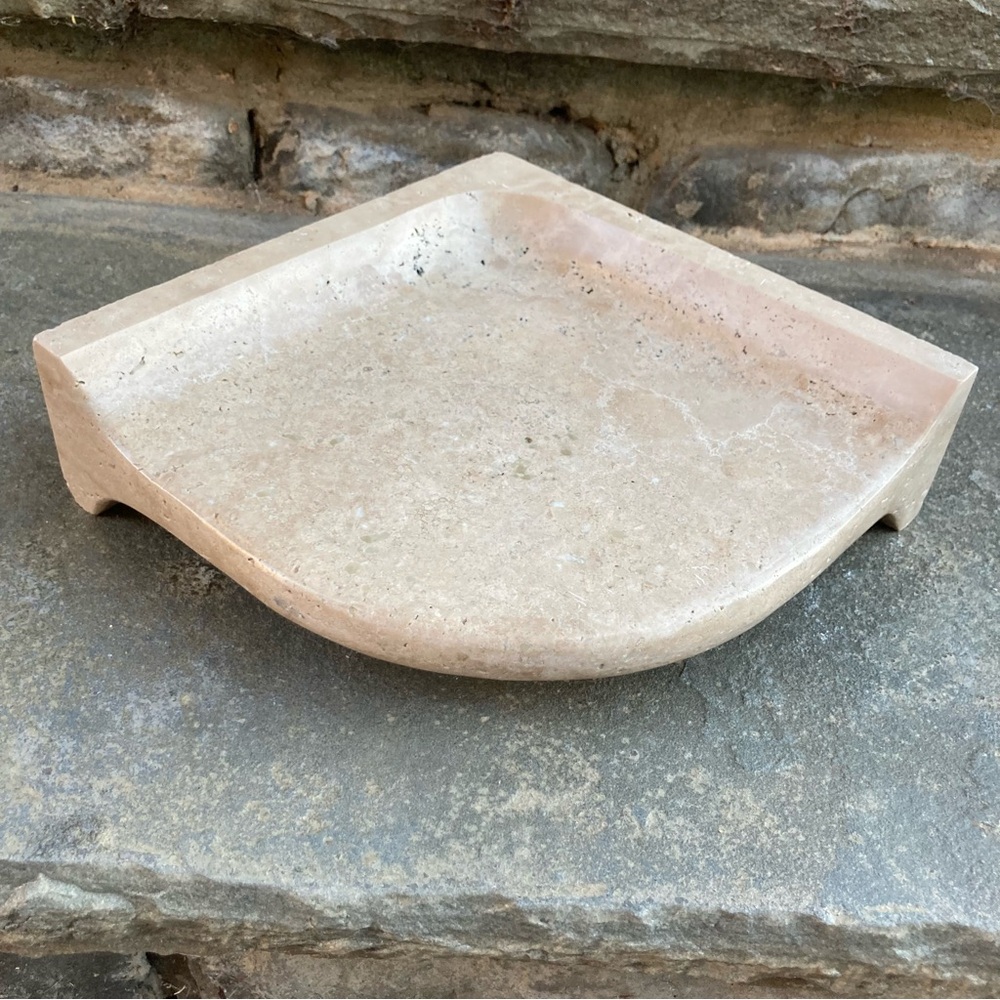 Natural Stone Shelve. Polished Travertine. NWOT